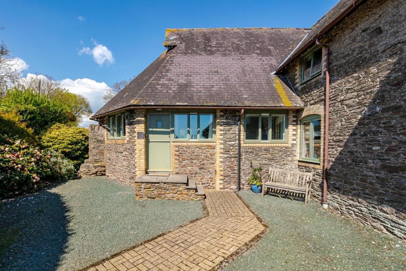 Old Engine House Villa Noss Mayo Exteriör bild